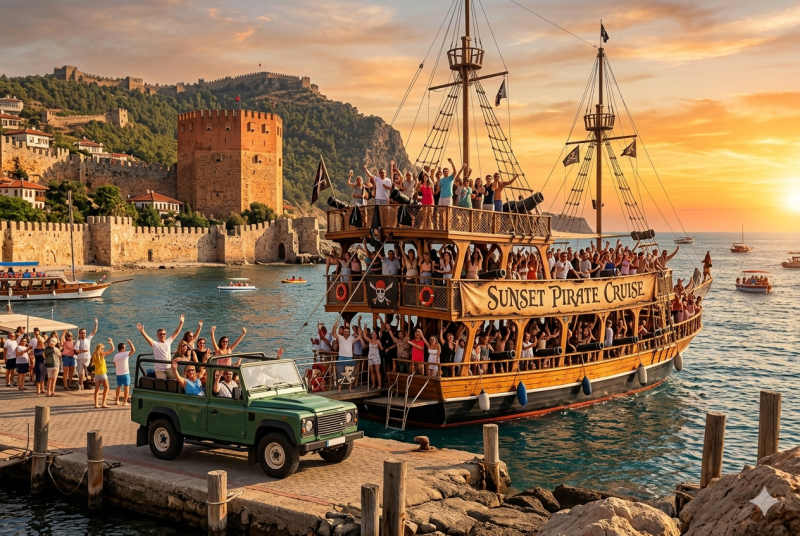 Alanya sunset safari